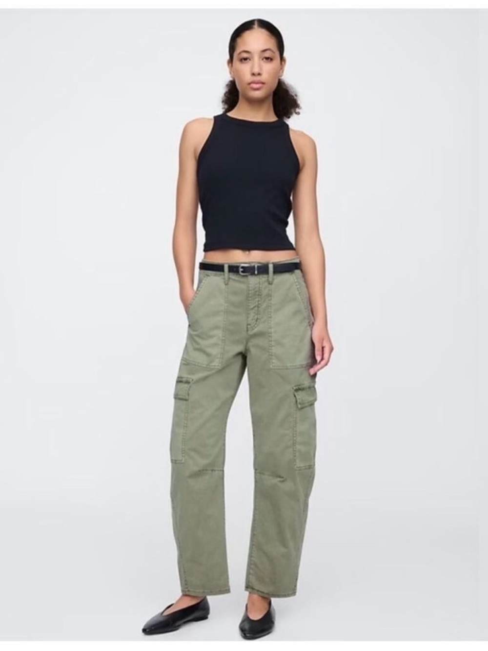 GAP Green Barrel cargo Pants 12